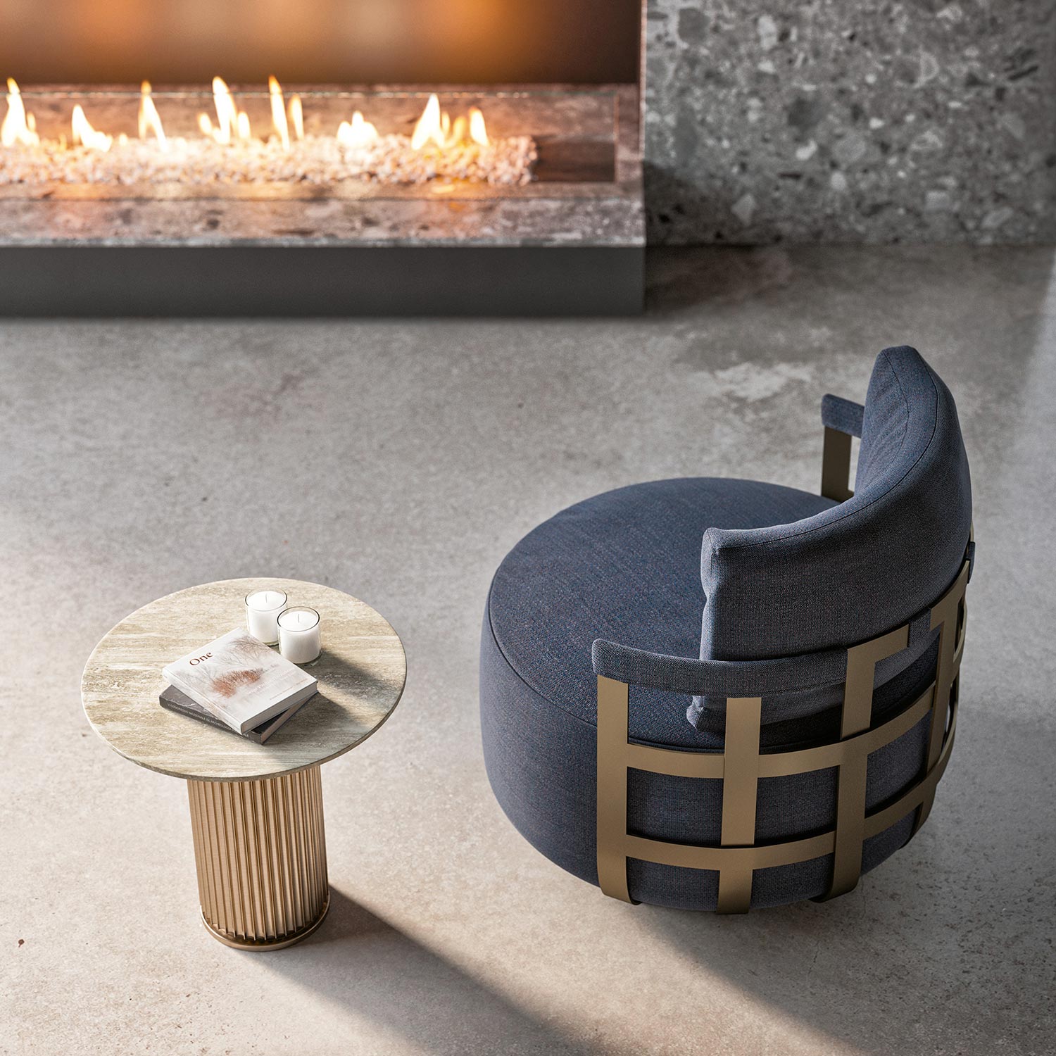 Block one image centered