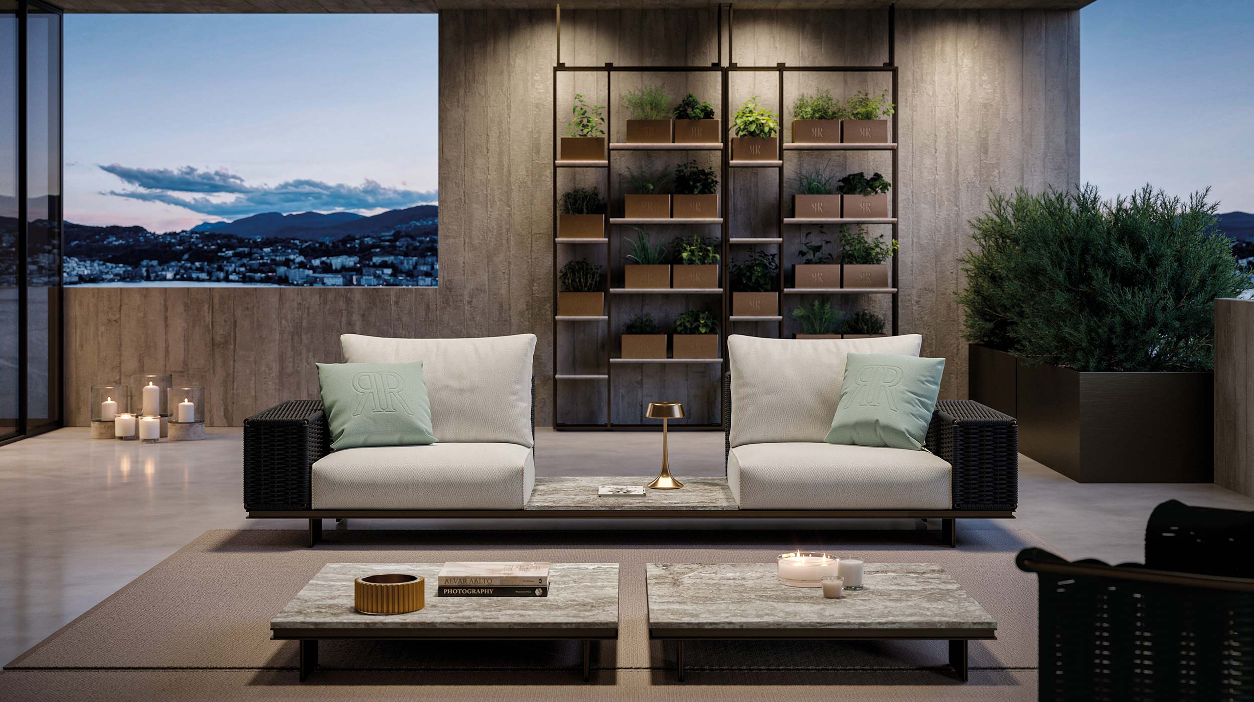 Block one image centered